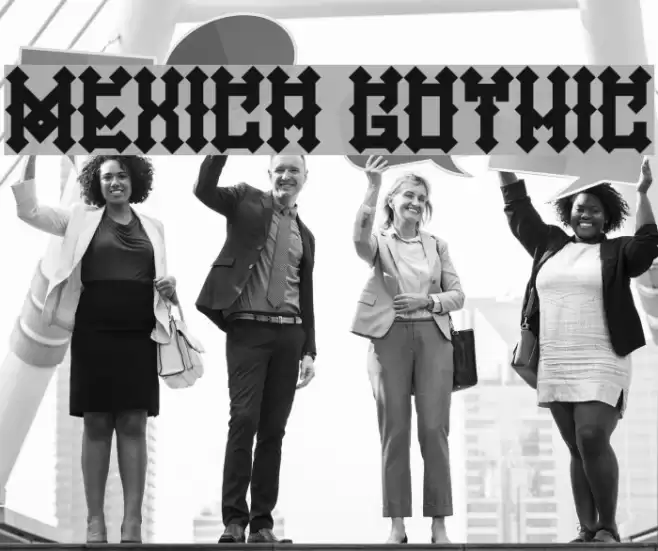 Mexica Gothic Font examples