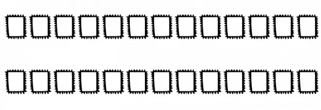Mexican Ornaments 字体 大写