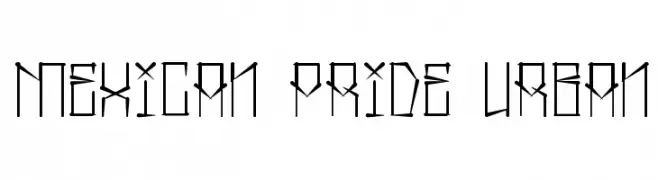 Mexican Pride Urban  Frei Schriftart Herunterladen