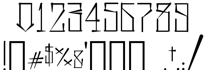 Mexican Pride Urban Font OTHER CHARS