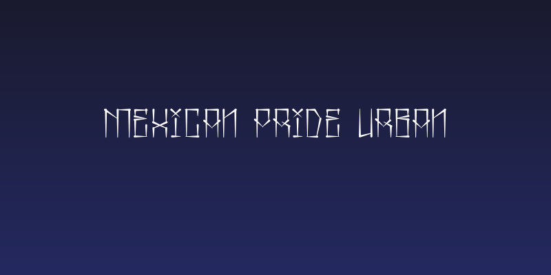 Mexican Pride Urban Social Header