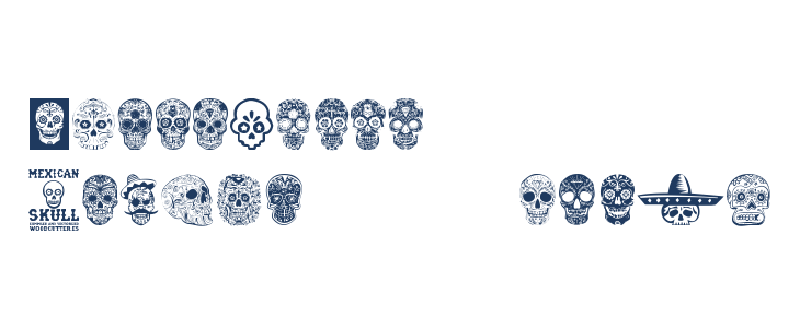 Mexican Skull Other Characters