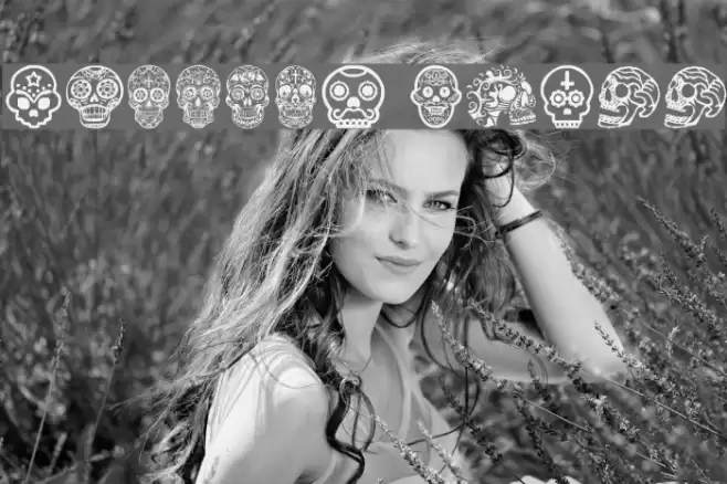 Mexican Skull Font examples