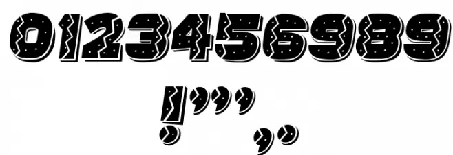 Mexican Tequila Italic Font OTHER CHARS