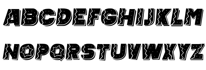 Mexican Tequila Italic Font LOWERCASE