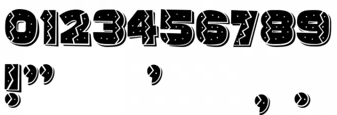 Mexican Tequila Regular Font OTHER CHARS