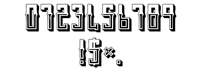 Mexican fiesta Bold Font OTHER CHARS