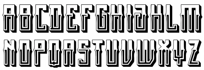 Mexican fiesta Bold フォント 大文字