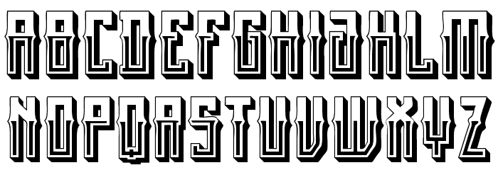 Mexican fiesta Bold Font LOWERCASE