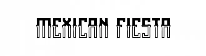 Mexican fiesta  Frei Schriftart Herunterladen