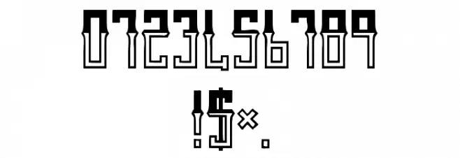 Mexican fiesta Font OTHER CHARS