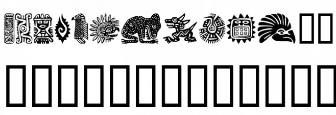 MexicanMotif Polices MAJUSCULES