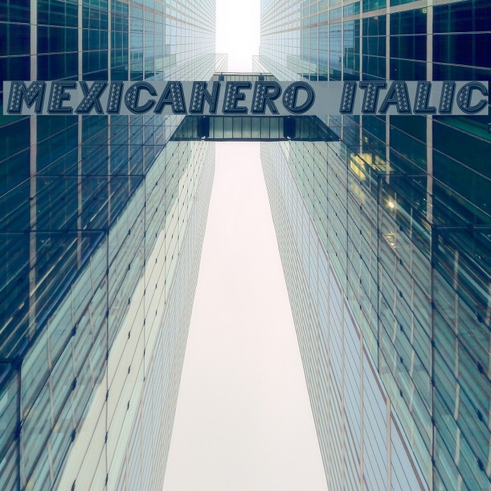 Mexicanero Italic Font examples