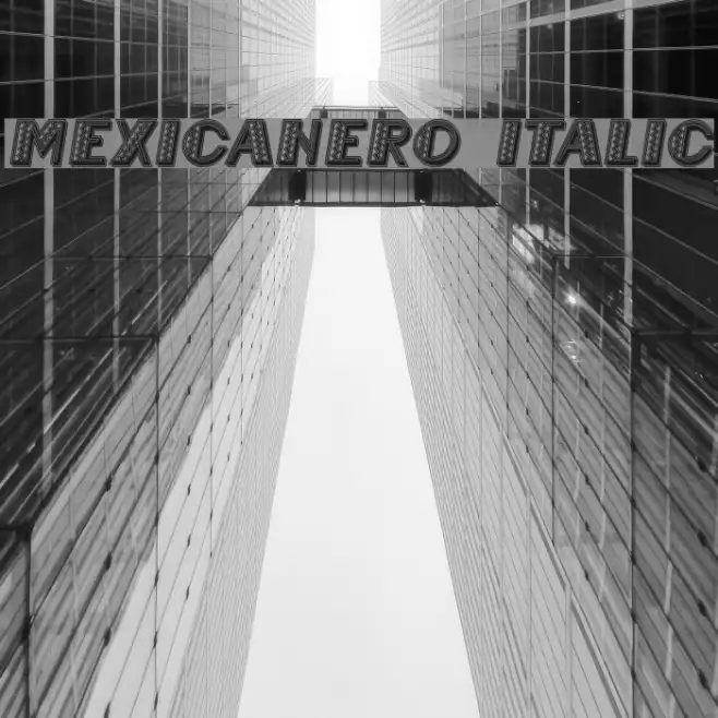 Mexicanero Italic Example 1