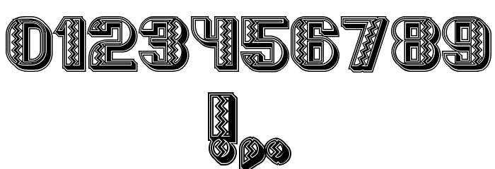 Mexicanero Regular Font OTHER CHARS