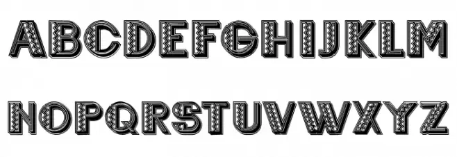 Mexicanero Regular Font Litere mari