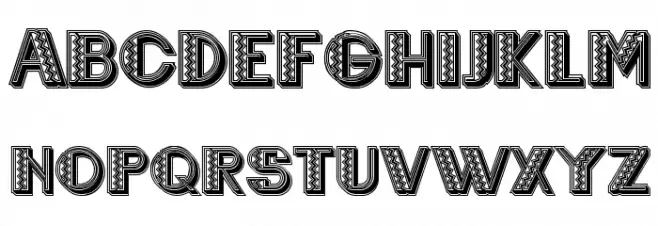 Mexicanero Regular Font Litere mici