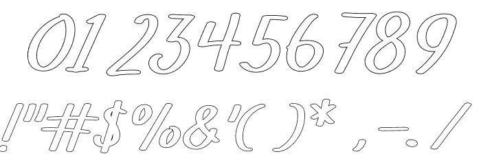 Mexico House Font OTHER CHARS