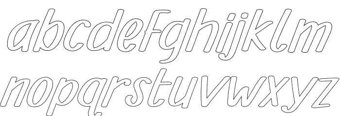 Mexico House Font LOWERCASE