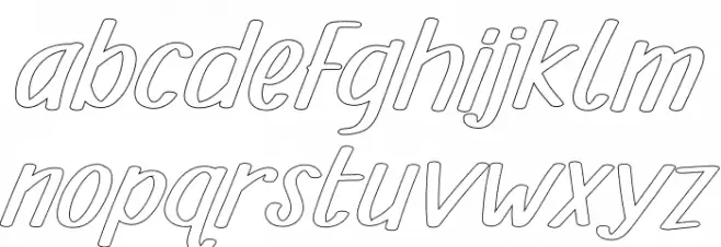 Mexico House Font Litere mici