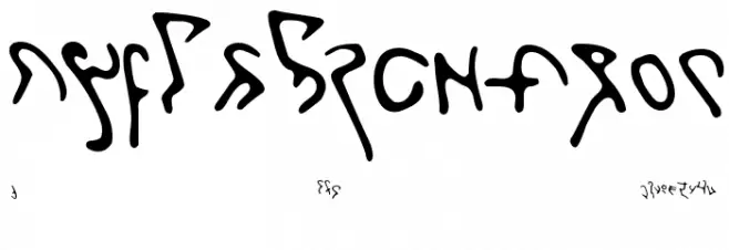 Mexlar フォント 小文字