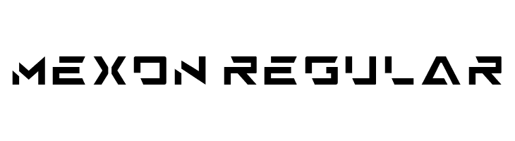 Mexon Regular  免费字体下载