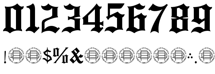 Mexside Demo Font OTHER CHARS
