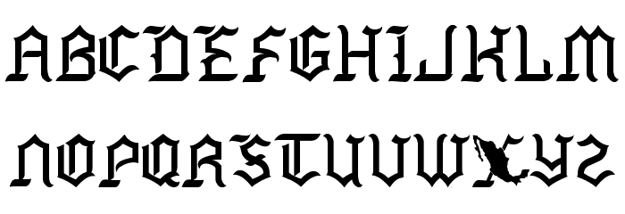 Mexside Demo Font LOWERCASE