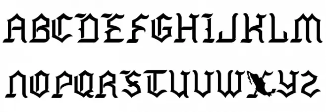 Mexside Demo Schriftart Kleinbuchstaben