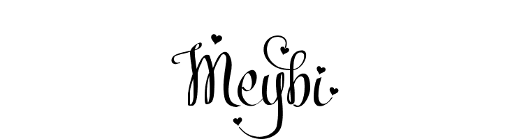 Meybi 字体