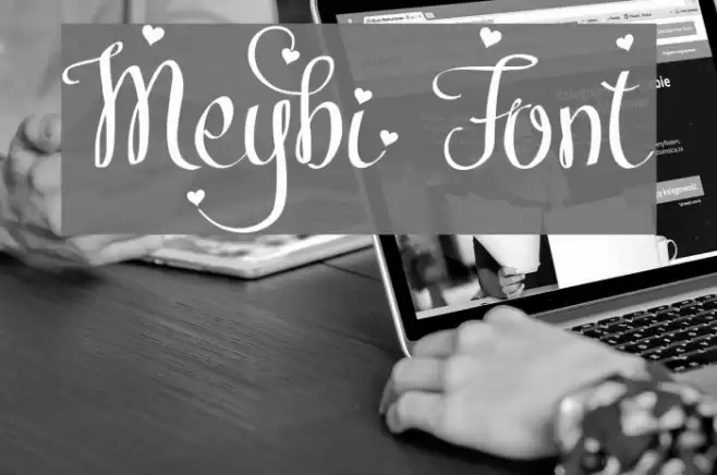 Meybi Font examples