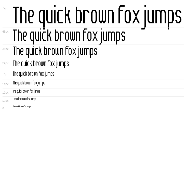 Meyer Gothic NBP Waterfall