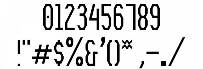 Meyer Gothic Unicase NBP Font OTHER CHARS