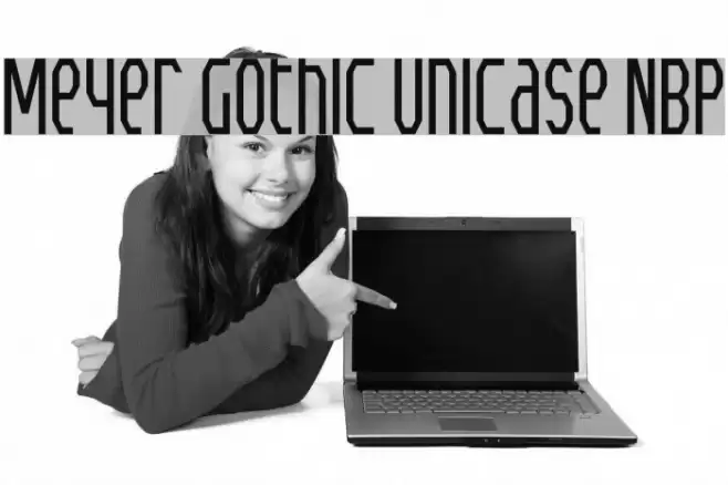 Meyer Gothic Unicase NBP Font examples
