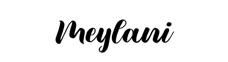Meylani  नि: शुल्क फ़ॉन्ट्स डाउनलोड