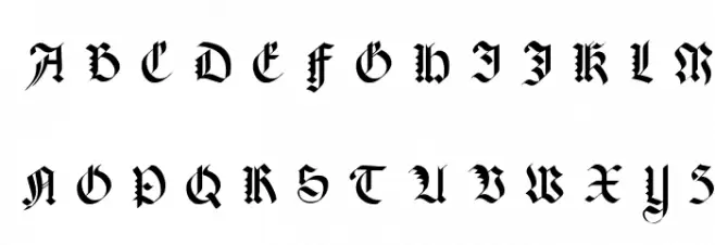 Meyne Textur UNZ1A Italic Fonte MAIÚSCULAS