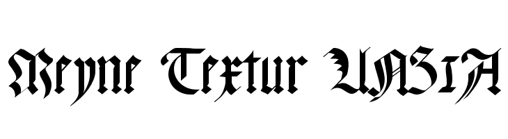 Meyne Textur UNZ1A  font caratteri gratis