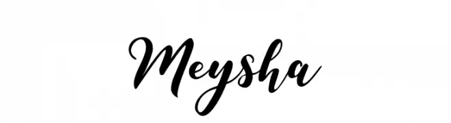 Meysha  Descarca Fonturi Gratis