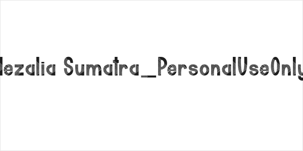 Mezalia Sumatra_PersonalUseOnly Logo