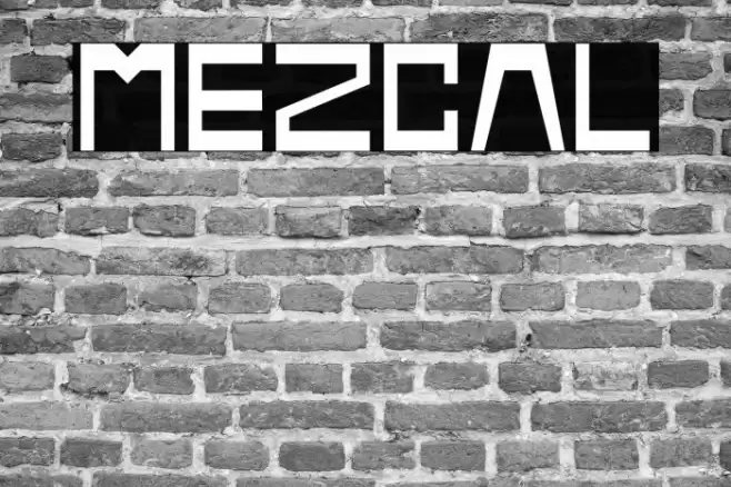 Mezcal Font examples