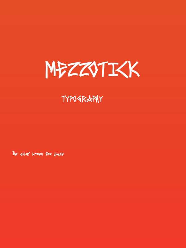 Mezzotick Poster
