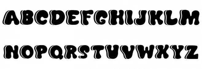 mechababy Schriftart Groß