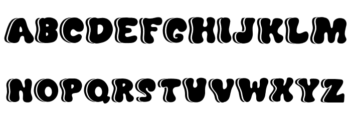 mechababy Font LOWERCASE