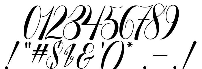 medinascript Font OTHER CHARS
