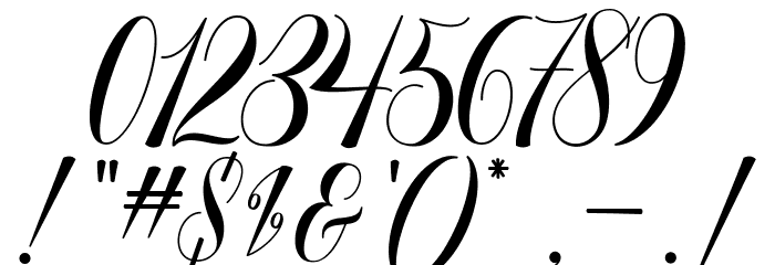 medinascript Font OTHER CHARS