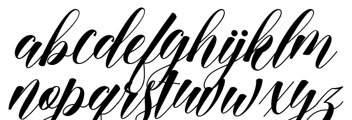 medinascript Font LOWERCASE