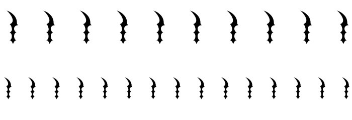 meguido-jed- Font OTHER CHARS
