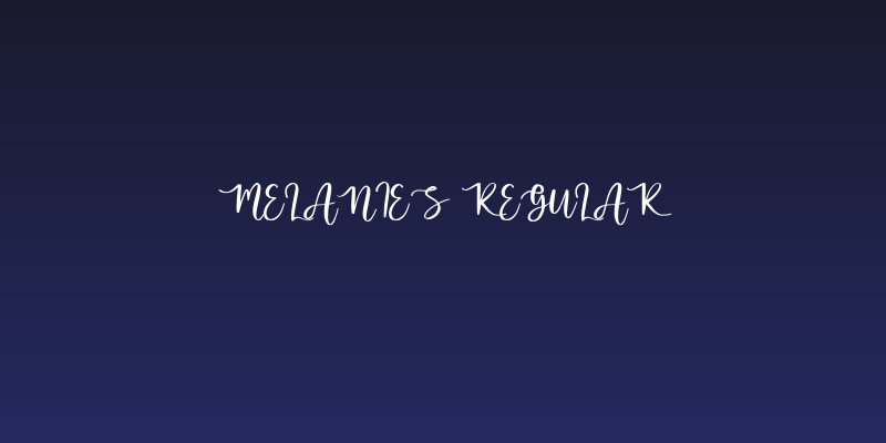melanies Regular Social Header