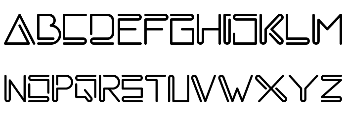 melankola Regular Font LOWERCASE