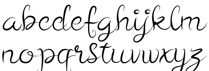 melbournistic Font LOWERCASE